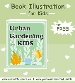 Book Illustration: Urban Gardening for Kids